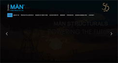 Desktop Screenshot of manstructurals.com